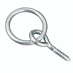 Jacks Manufacturing Screw Eye with 2-1/2" Ring