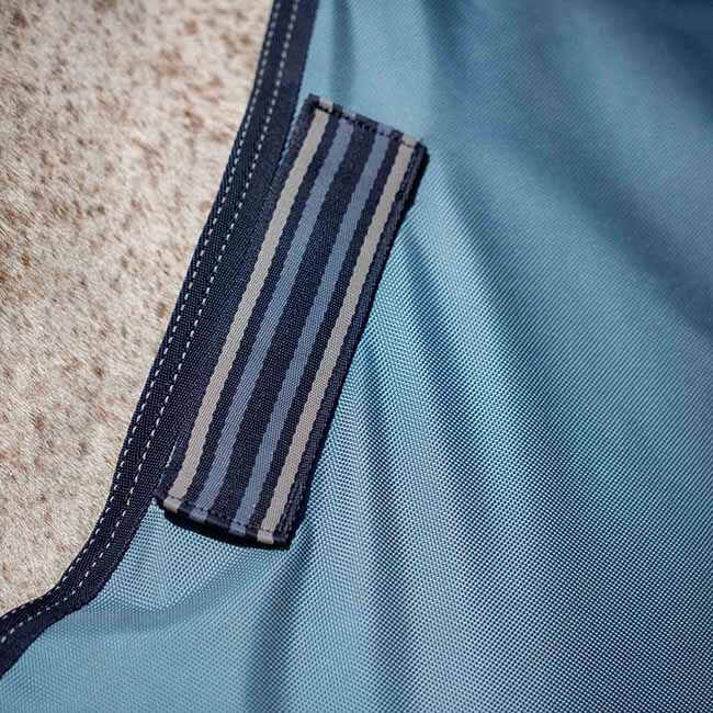 Equinavia Thunder 360 Heavyweight Turnout Blanket with Detachable Neck (300 g) - Bluestone image number null
