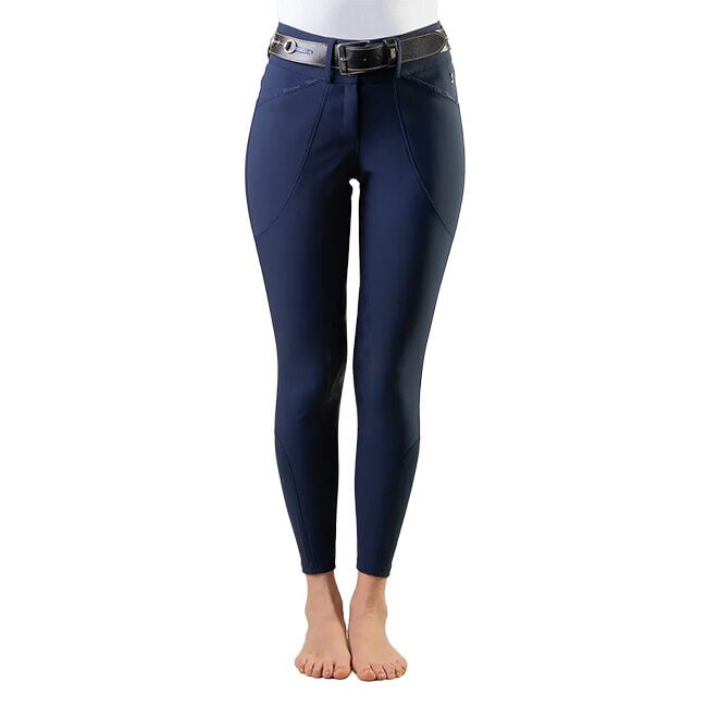 Tredstep Women's Trace Knee Patch Breeches - Navy image number null