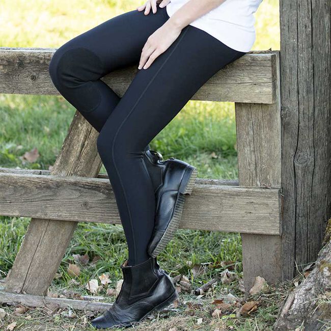 Irideon Women's Issential Low Rise Riding Tight - Black image number null