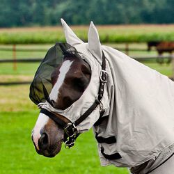 Horze Eczema Mask - Grey - Closeout