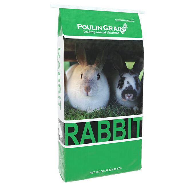 Poulin Grain Rabbit Growth 18% - Pellets - 50 lb image number null