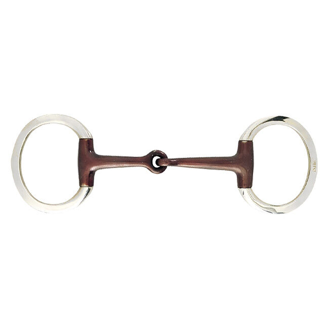 Korsteel Sweet Iron Jointed Eggbutt Snaffle Bit image number null