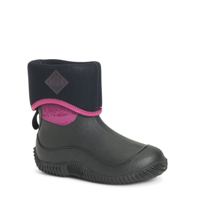 Muck Boot Company Kids' Hale Boot - Black/Magenta image number null
