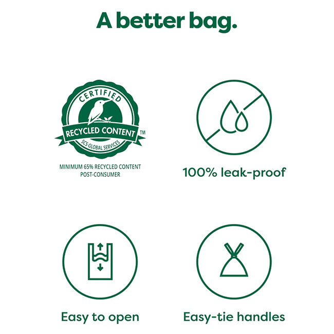 Earth Rated Easy-Tie Handle Poop Bags - Unscented image number null