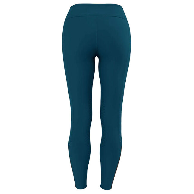 Irideon Women's Issential Knee Patch Riding Tights - Baltic Blue image number null