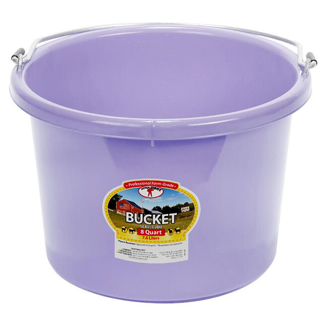 Little Giant DuraFlex Plastic Pail - 8-Quart Capacity image number null