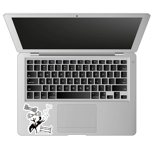 Horse Hollow Press Die-Cut Sticker - "Off Course" image number null