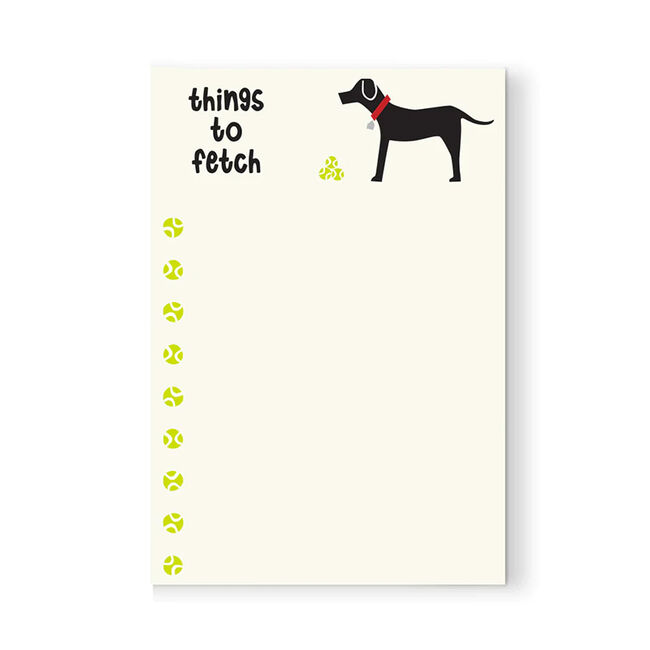 R. Nichols Doggie Fetch Notepad image number null