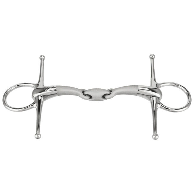 Herm Sprenger Satinox Double-Jointed Full Cheek Snaffle Bit image number null
