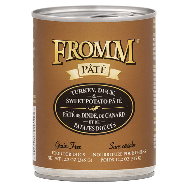 Fromm Dog Food - Turkey, Duck & Sweet Potato Pate - 12.2 oz image number null