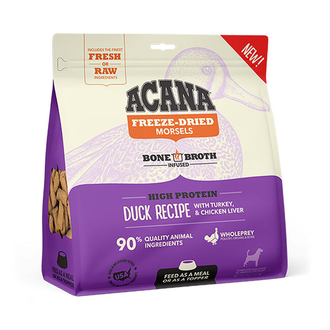 ACANA Freeze-Dried Dog Food Morsels - Duck image number null