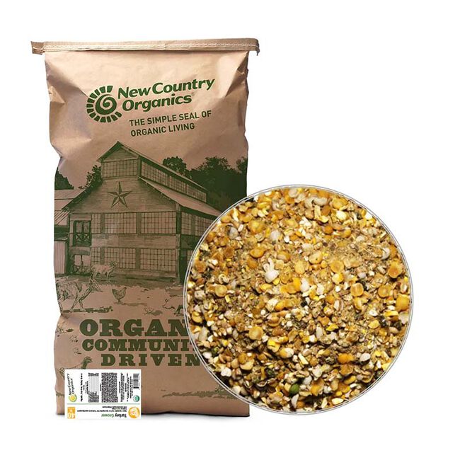 New Country Organics Turkey Grower - 40lb image number null