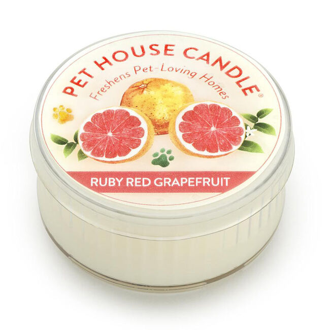 Pet House Candle Ruby Red Grapefruit Mini Candle image number null