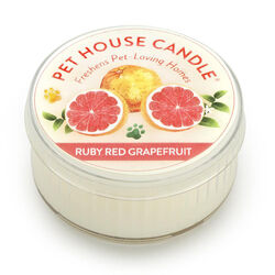 Pet House Candle Mini Candle - Ruby Red Grapefruit