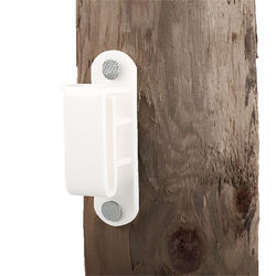 Dare 1-1/2" Wood Post Tape Insulator - White - 25-Pack