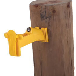 Dare Wood Post Tape Insulator - Yellow - 25-Pack