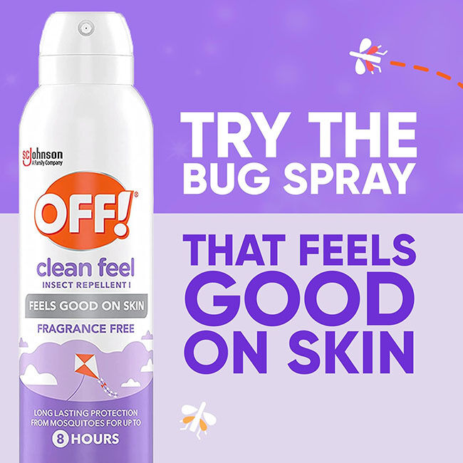 Off! Clean Feel Insect Repellent Aerosol - Fragrance Free - 5 oz image number null