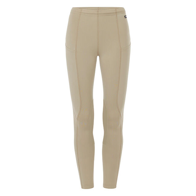 Kerrits Kids' Performance Knee Patch Pocket Riding Tight - Tan image number null