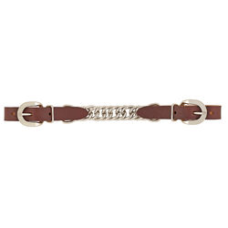 Weaver Equine Horizons Single Flat Link Chain Curb Strap - Sunset