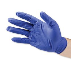 Ideal Instruments TrueBlue Nitrile Gloves - Medium - 100-Count