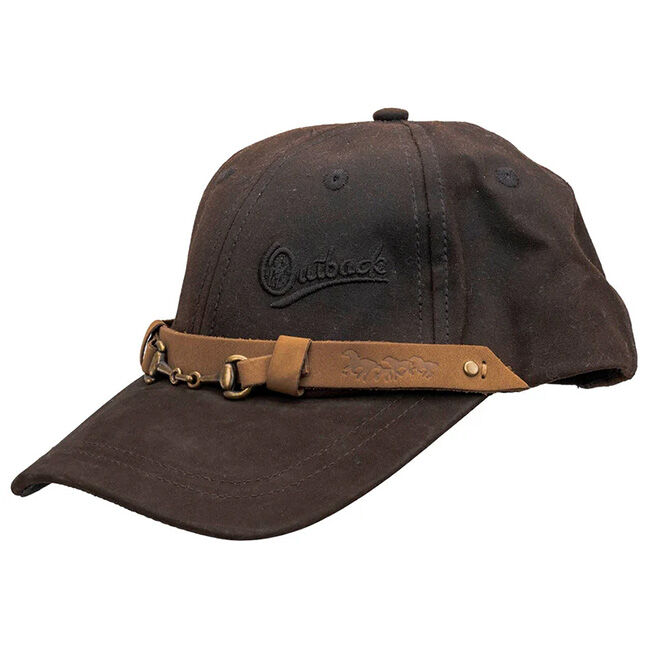 Outback Trading Co. Equestrian Cap Brown image number null