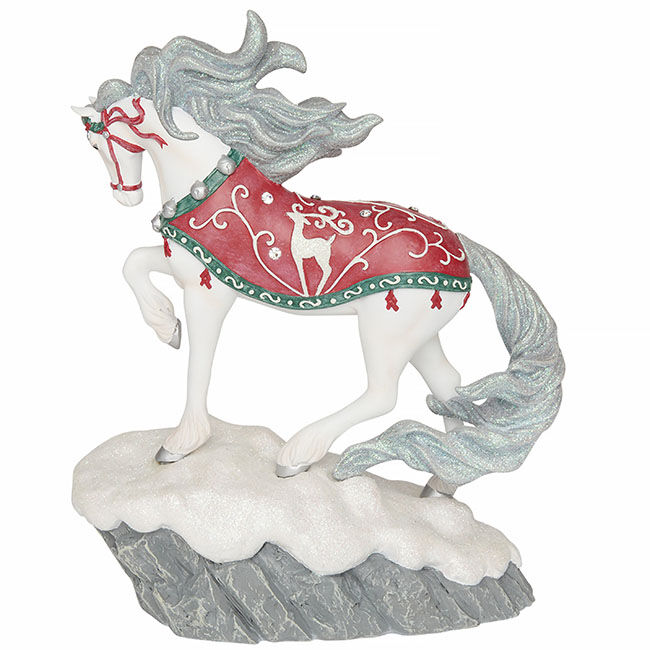 Trail of Painted Ponies Figurine - Winter 2023 - Christmas Wonder image number null