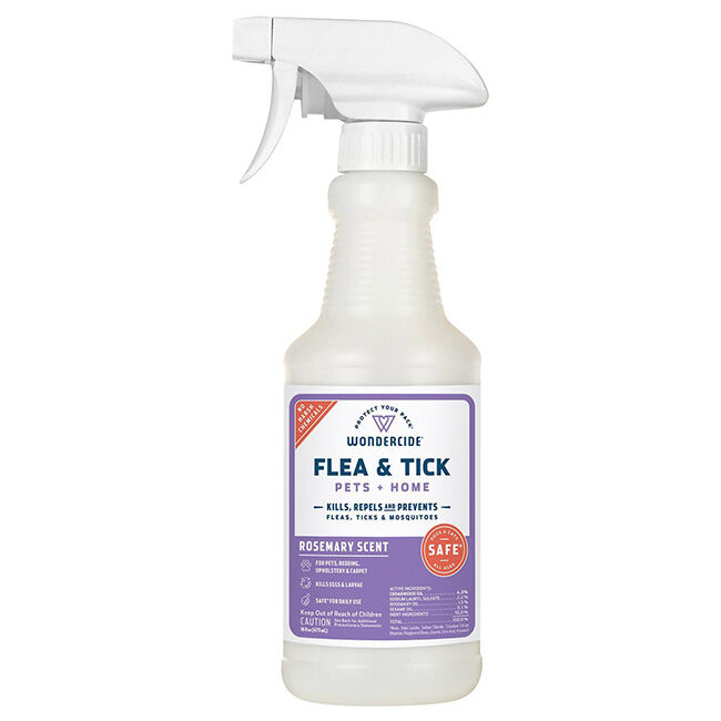 Wondercide Flea & Tick Spray for Pets & Home with Natural Essential Oils - Rosemary Scent image number null