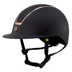 Tipperary Windsor Helmet with MIPS - Matte Black with Rose Gold