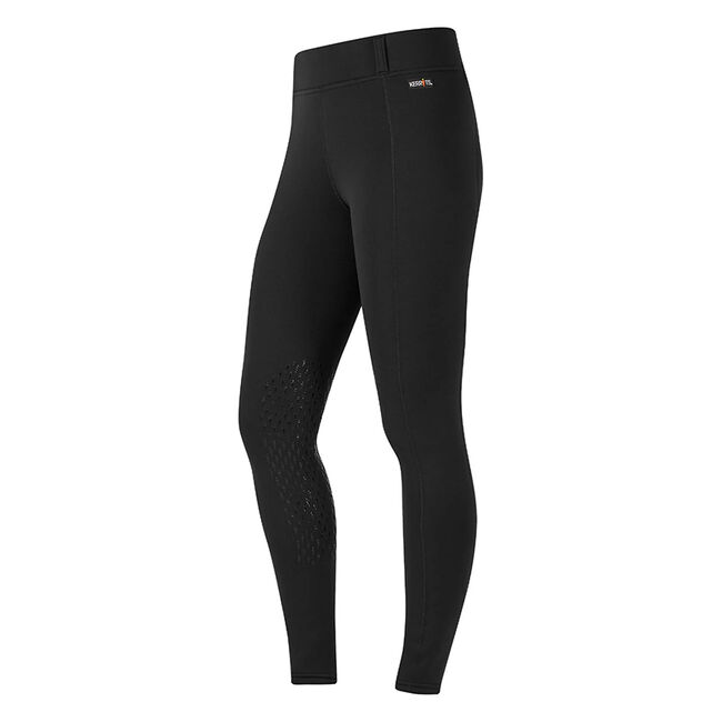 Kerrits Women's Power Stretch Knee Patch Pocket Tight - Black image number null