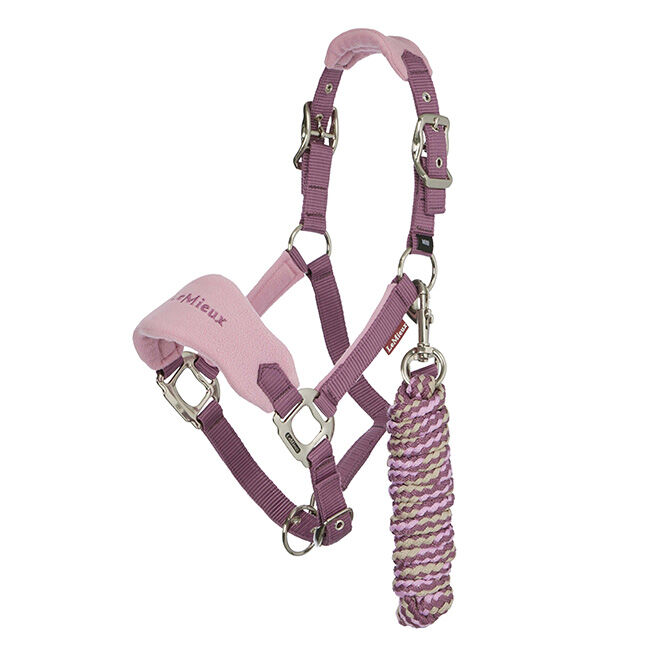 LeMieux Vogue Halter & Lead Rope - Mini - Mallow image number null