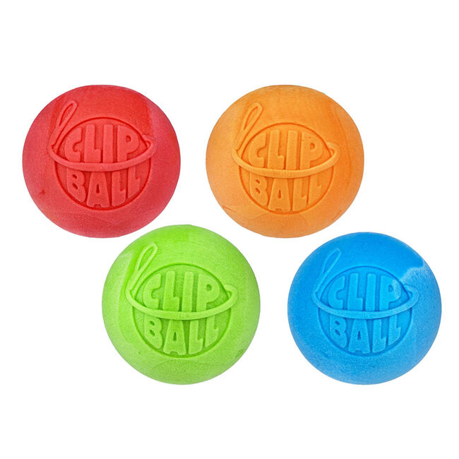 Multipet Clip-On Ball - Assorted Colors image number null