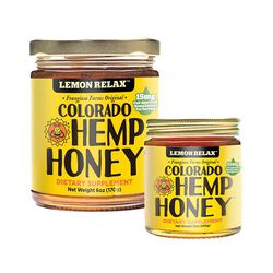 Colorado Hemp Honey for People & Pets - Lemon Stress Less