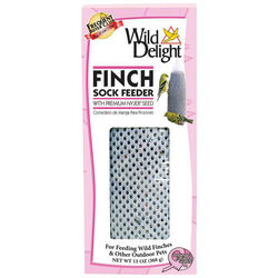 Wild Delight Pink Ribbon Finch Sock Feeder