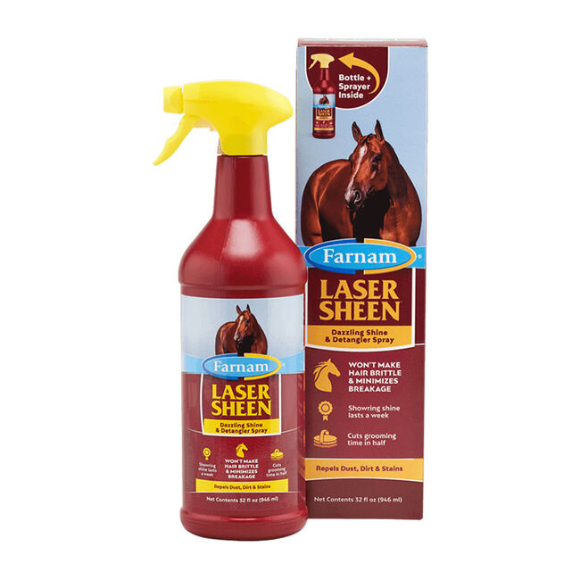 Farnam Laser Sheen Dazzling Shine & Detangler Spray image number null