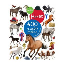 Eyelike Stickers: Horses Reusable Sticker Book