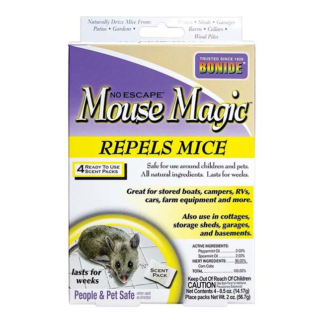 Bonide Mouse Magic Animal Repellent 4 Pack image number null