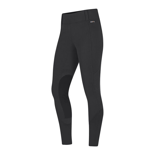 Kerrits Women's Sit Tight Wind Pro Knee Patch Tight - Black image number null