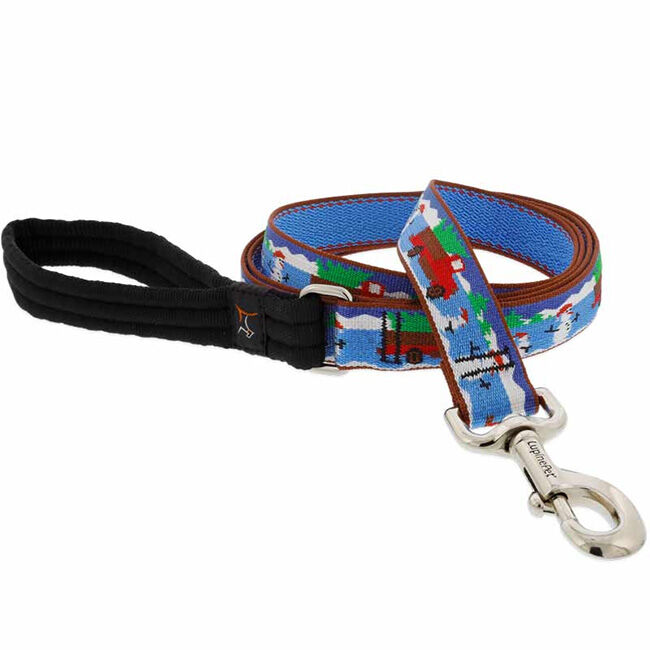 Lupine Pet Holiday Designs Dog Leash - Special Delivery image number null