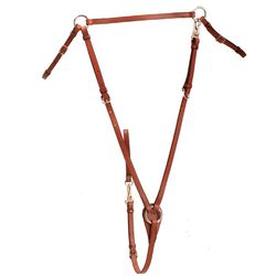 Tory Leather Flat Hunt Breastplate