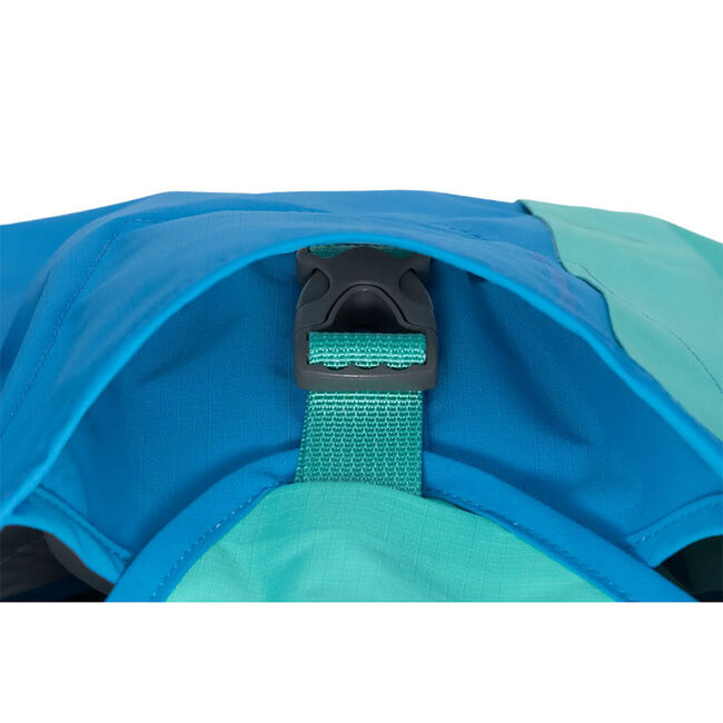 Ruffwear Sun Shower Dog Raincoat - Blue Dusk - Closeout image number null