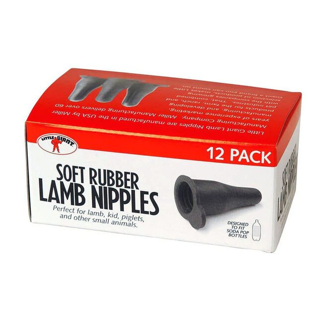 Little Giant Pop Bottle Lamb Nipples  image number null