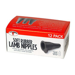 Little Giant Soda Bottle Lamb Nipples - 12-Pack