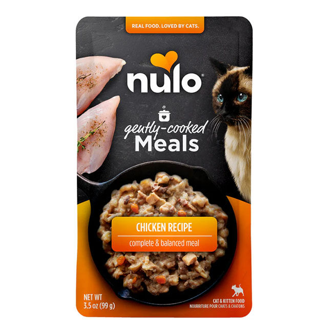 Nulo Gently-Cooked Meals for Cats - Chicken Recipe - 3.5 oz image number null