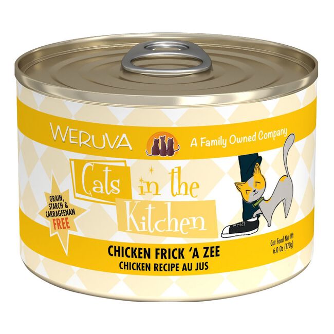 Weruva Cats in the Kitchen Chicken Frick 'A Zee Cat Food 6 oz image number null
