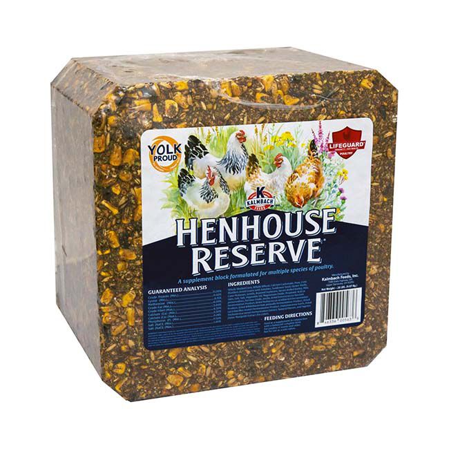 Kalmbach Feeds Henhouse Reserve Supplement Block - 20 lb image number null