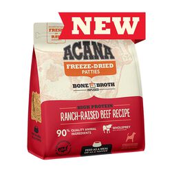 ACANA Freeze-Dried Dog Food Patties - Ranch-Raised Beef