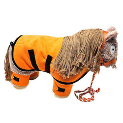 Crafty Ponies Toy Fleece Rug Set - Orange
