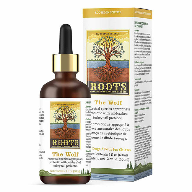 Adored Beast Apothecary Roots The Wolf - Species Appropriate Probiotic - 2 oz image number null