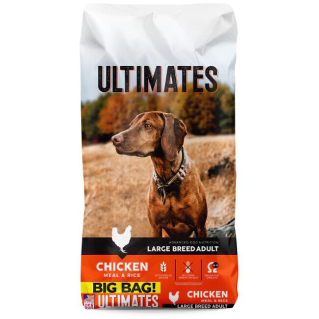 Ultimates Large Breed Adult Dog Food - Chicken Meal & Brown Rice Recipe image number null